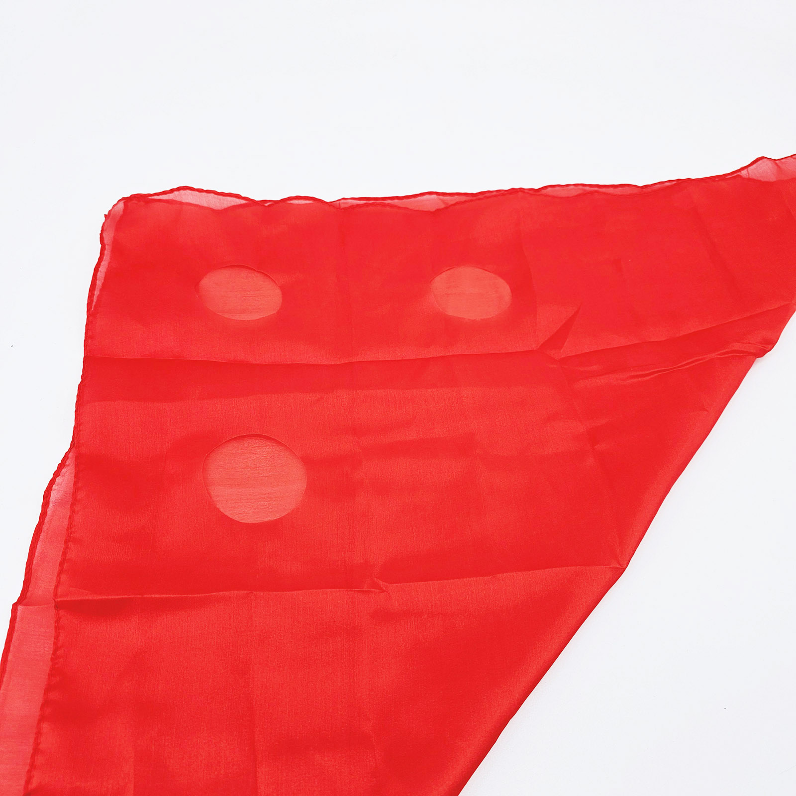 丝巾圈打结