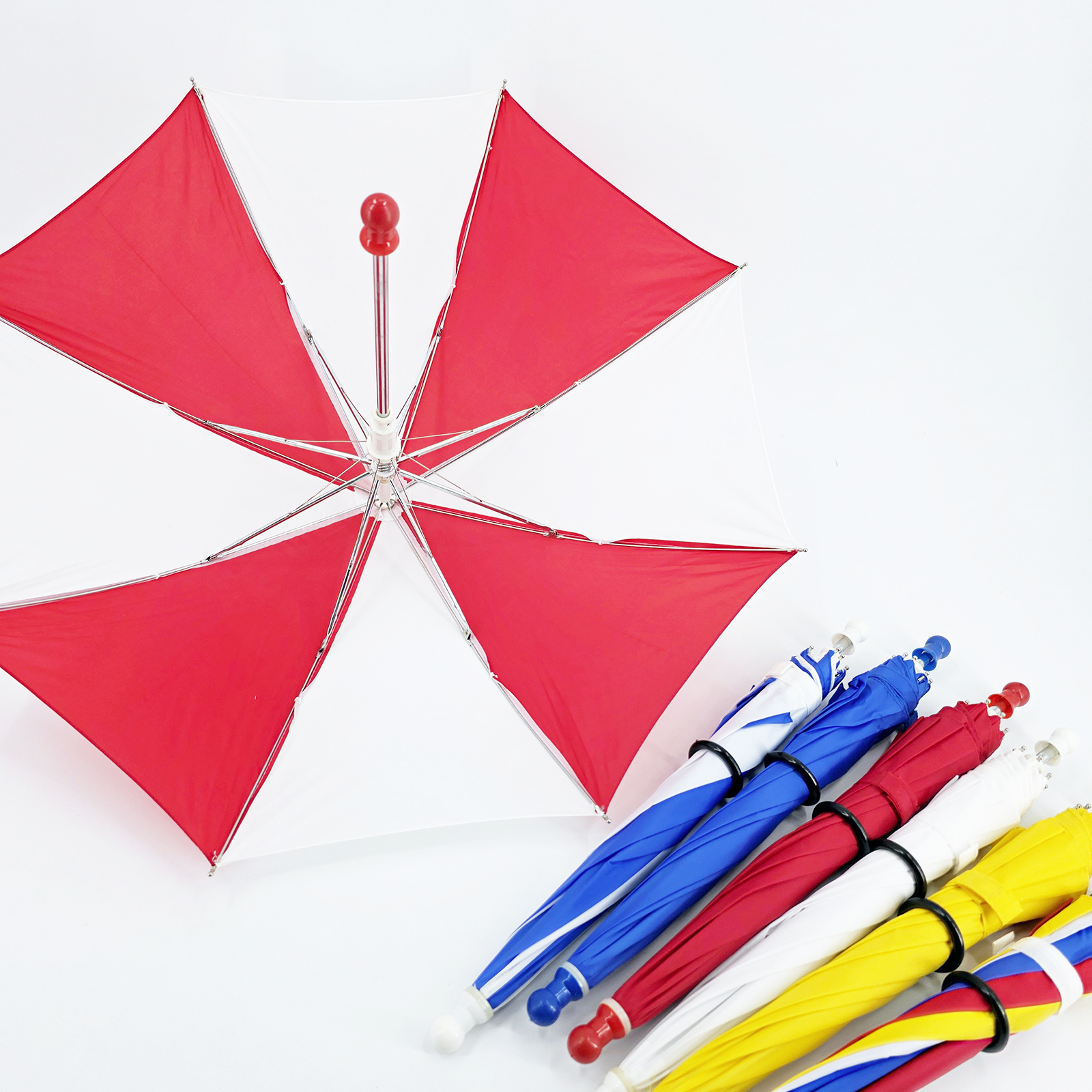 高品质魔术伞(中号 红白)