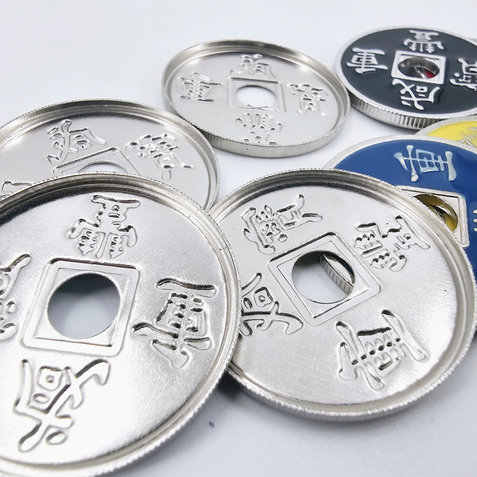 中国古币壳币(蓝)